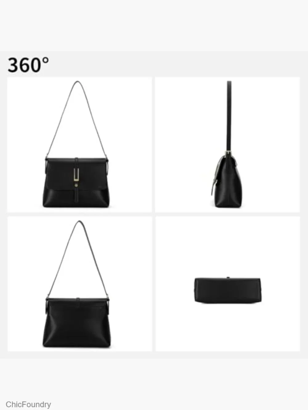 Retro Satchel Crossbody Handbag with Zipper Closure Shoulder Purse